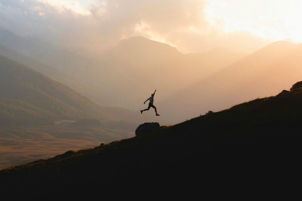 mountain-nature-running-jumping