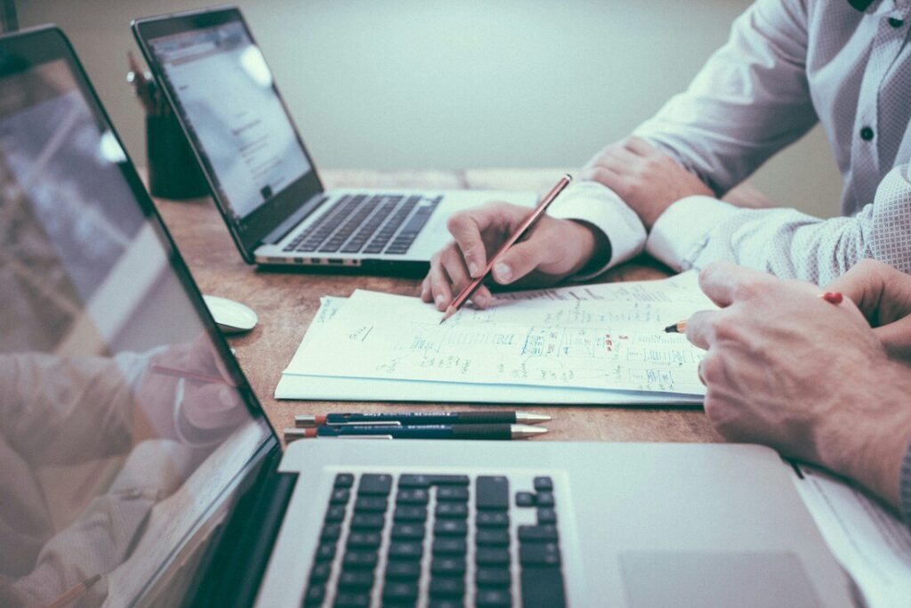 supplementing-insurance-claims-laptop-pen