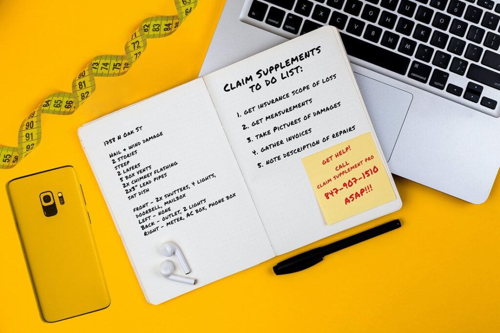 yellow-phone-laptop-notebook-pen-headphones